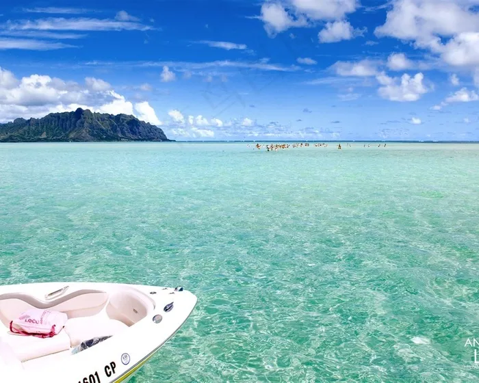 蓝天与大海