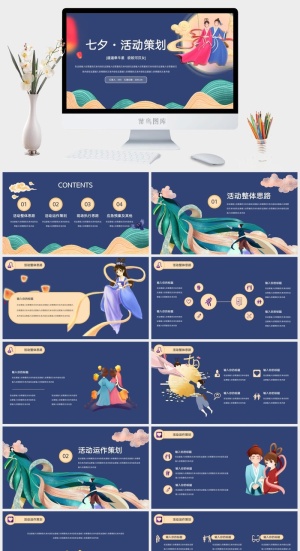 浪漫情人节活动策划PPT模板6预览图