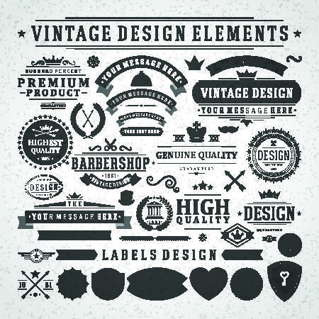 手绘Logo标志素材