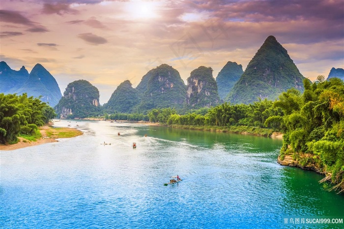 唯美山水风景图片