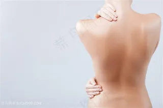 美女背部特写高清