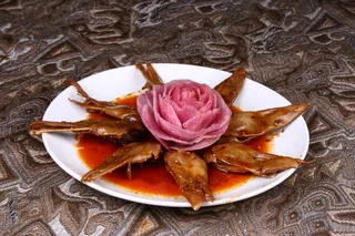 干锅辣鸭头1渔米之乡大酒家