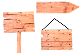 象 木头 路标 航点 箭 网页设计 