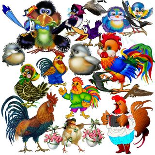 卡通可爱小动物素材