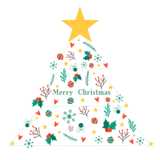 圣诞节平安夜圣诞树免扣素材圣诞元素