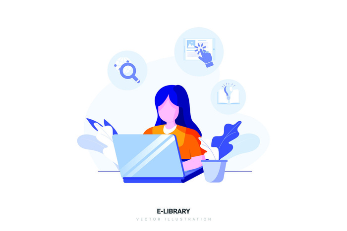 扁平化人物场景办公互联网等距ai矢量设计网页海报UI素材插画