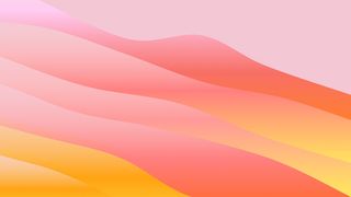 极简剪纸波浪弥散光渐变背景图设计素材