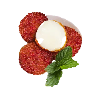 66荔枝 (8)水果超市商品白底图免抠实物摄影png格式图片透明底