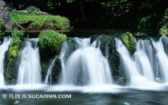 大自然瀑布摄影