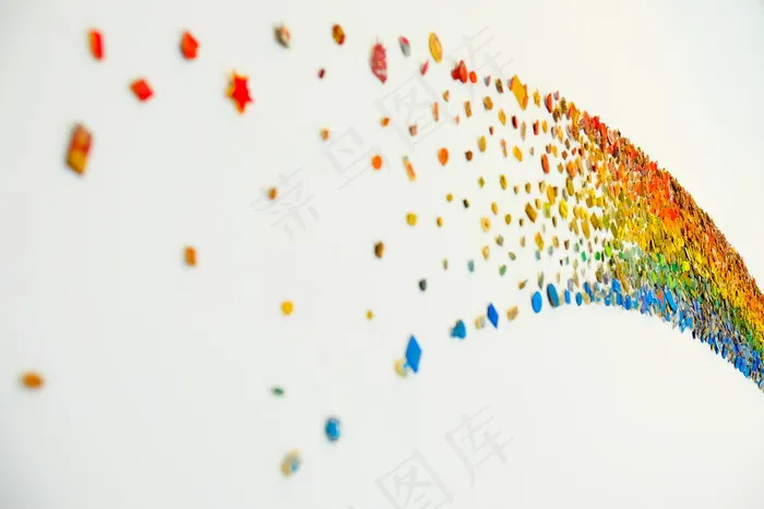 彩虹设计装饰图片