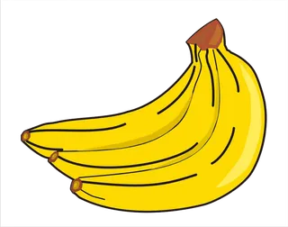 香蕉黄色卡通
