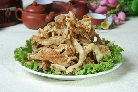 干炸蘑菇 (1)