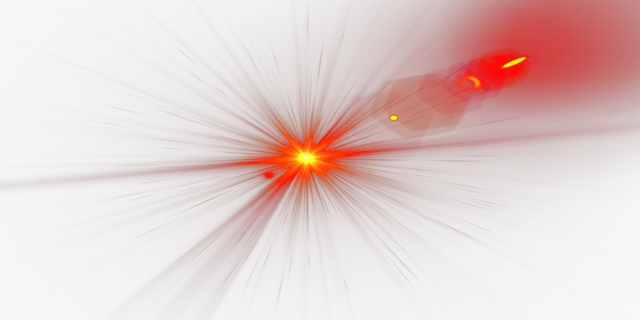 透明炫光 光线 免抠