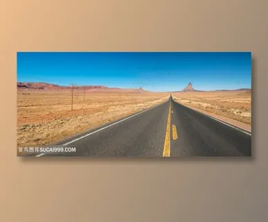 黄昏下美丽道路景色 黄昏下美丽道路景色