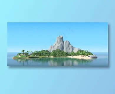 一座迷人的孤岛