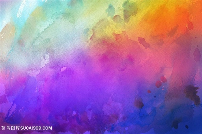 唯美水彩时尚背景