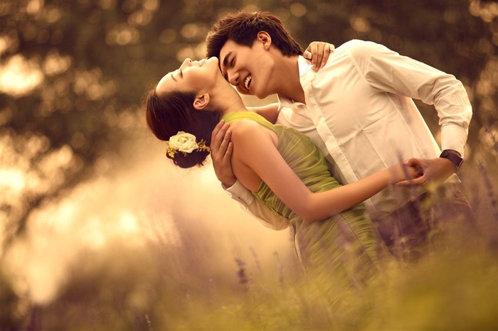 爱的后花园浪漫婚纱精美写真