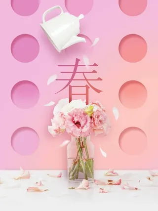 春天 春天促销海报