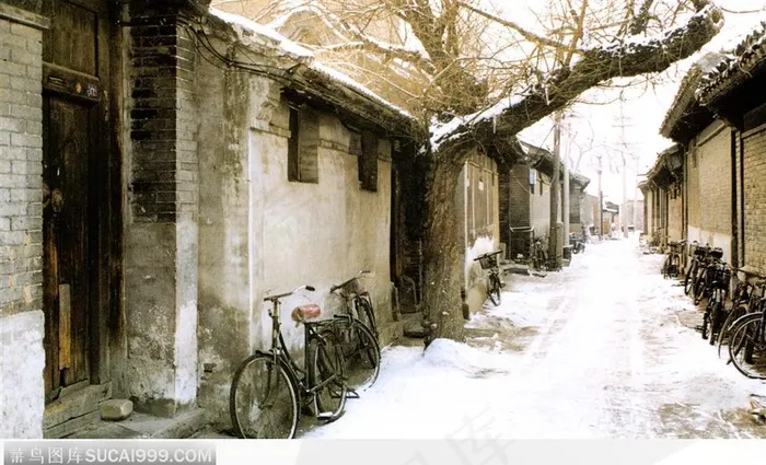 北京印象-街道雪景
