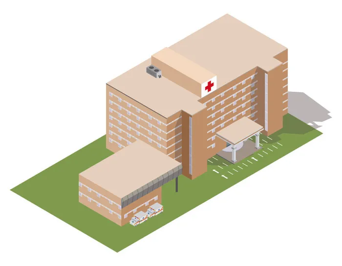 分析图素材图标集合景观建筑立面插画场景AI矢量图形设计eps,ai矢量模版下载