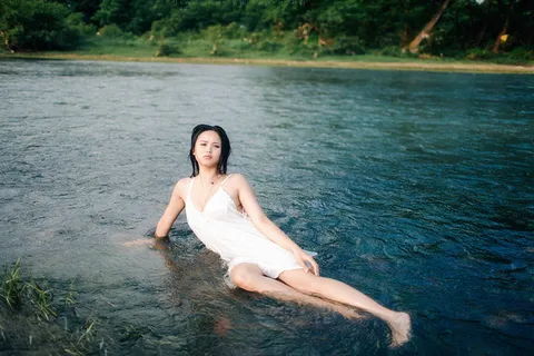 摄影图片人物美女模特照片