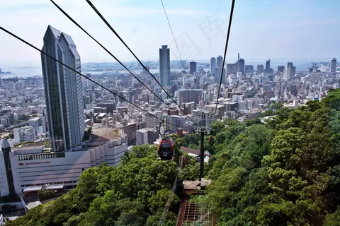 城市观光缆车图片 城市观光缆车图片