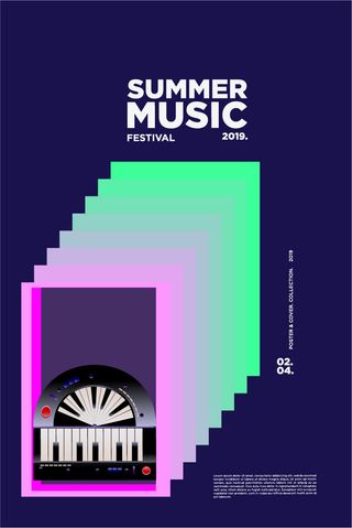 音乐系列免抠失量图