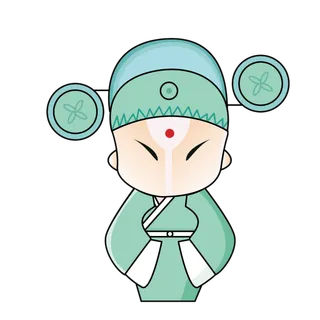 卡通京剧戏剧人物脸谱插画PNG图片 国潮中国风Q版戏剧人物PS素材