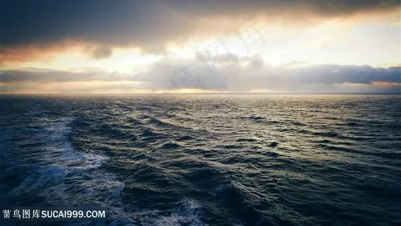 海浪海景风景画壁纸