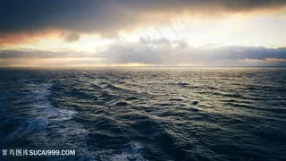 海浪海景风景画壁纸