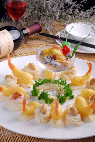 XCXC0889豆泥沙拉虾