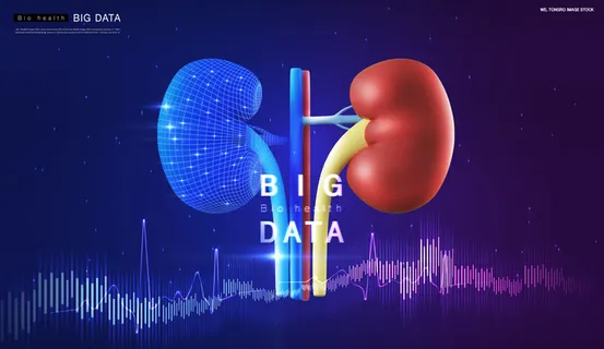 科技医疗智能大脑内脏数据未来科幻海报