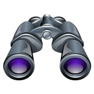双筒望远镜 PNG免抠