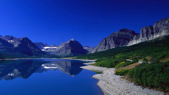 山水风景  