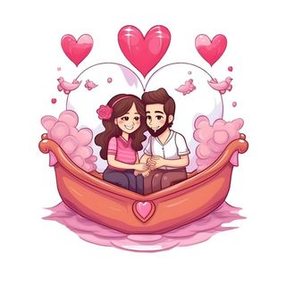 情人节520情侣恋人浪漫免抠