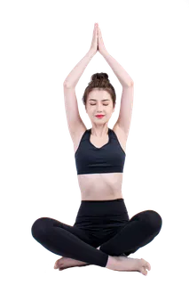 瑜伽人物面抠PNG7