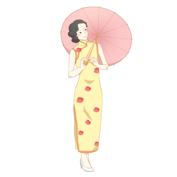 传统旗袍美女 (47)