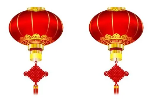 中国红灯笼 PNG免抠(724x512)