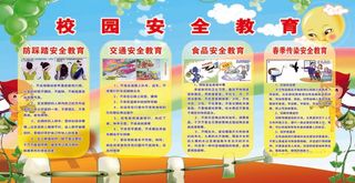 安全教育 安全教育展板 安全教育背景 安全教育海报