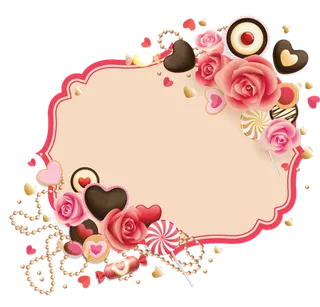 卡通简笔主题框