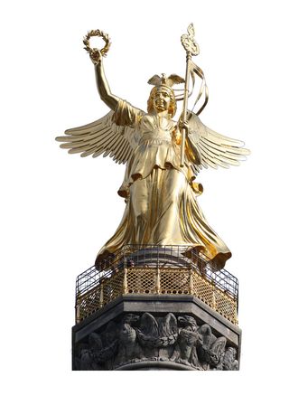 雕塑素材psd模版