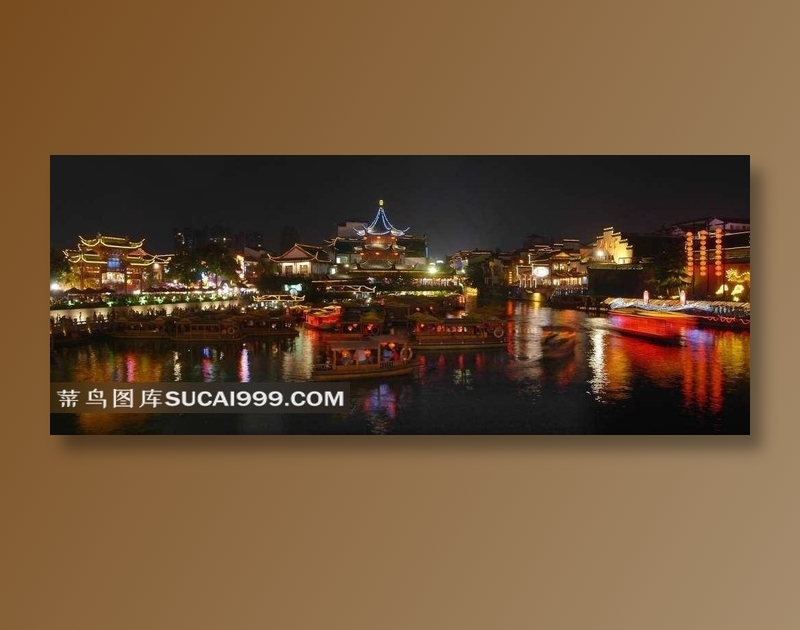 苏州古典名园留园夜景