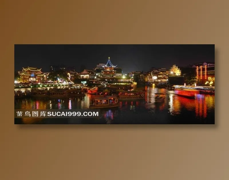 苏州古典名园留园夜景
