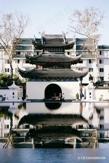 现代中式风格建筑图片