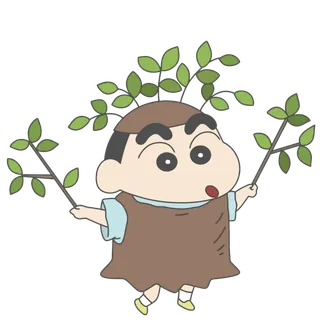 蜡笔小新可爱动画人物免扣素材