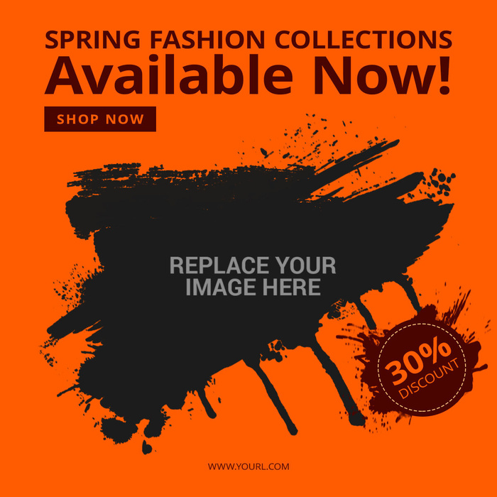 设计英文广告销售横幅素材