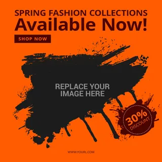 设计英文广告销售横幅素材