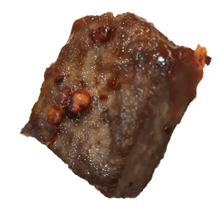 黄豆豆腐包浆黑豆嫩豆腐油炸香煎免抠摄影元素素材 