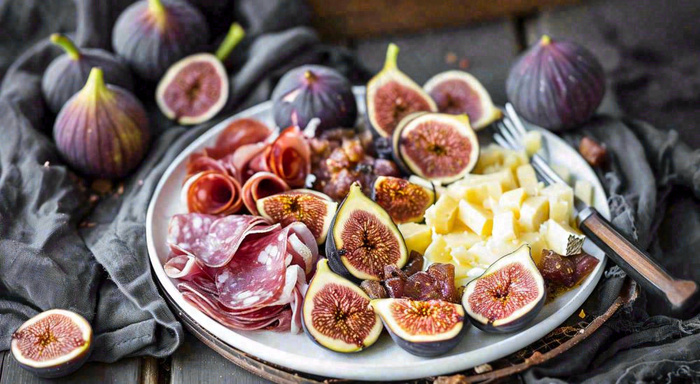 沙拉西餐美食水果鸡蛋牛肉餐具摄影