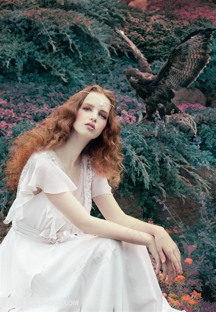 欧美*古典气质模特美女图片高清